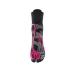 sosete-functionale-negru-fucsia-fata ciorapi floky