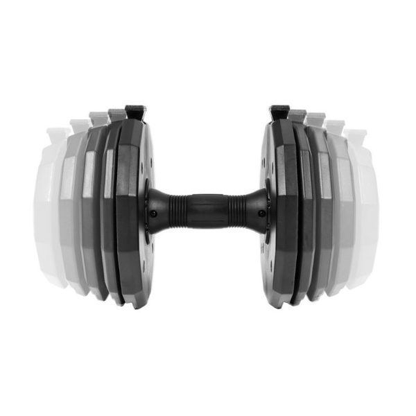 Gantera cu blocare rapidă – 5 niveluri de greutate, reglabilă între 4,5 și 22,5 kg
