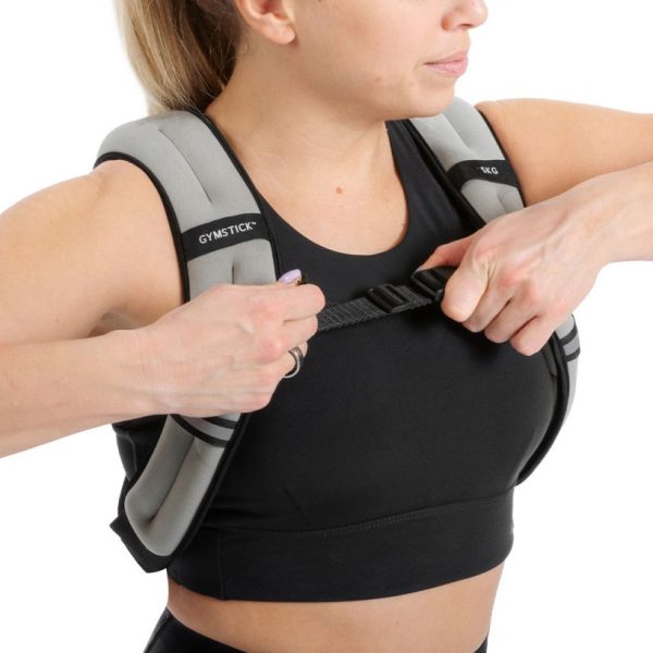 Vesta cu greutăți Gymstick, neopren ergonomic, ideală pentru alergare și antrenamente cardio