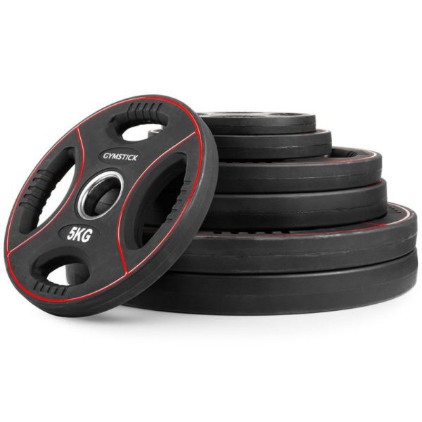 Disc greutate Pro PU Gymstick cu prindere multiplă și orificiu 51 mm