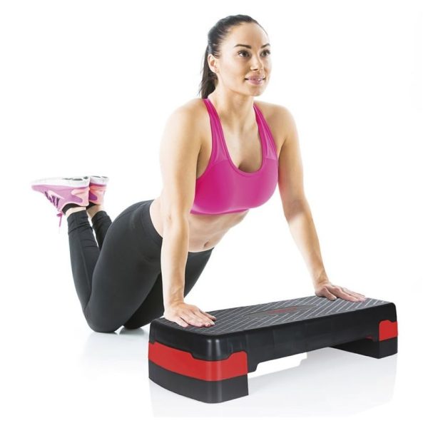 Stepper fitness Gymstick, platformă reglabilă, suprafață antiderapantă